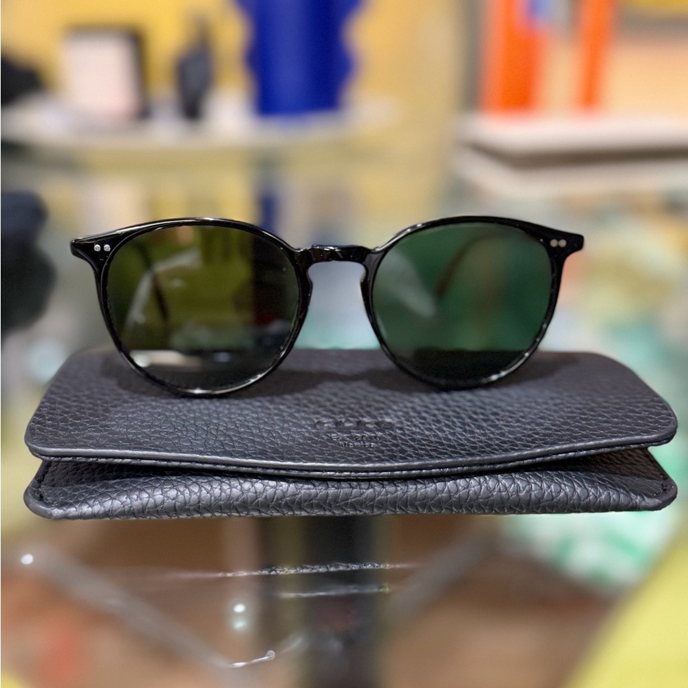 Garrett Leight Hampton Sun Sunglasses with Case